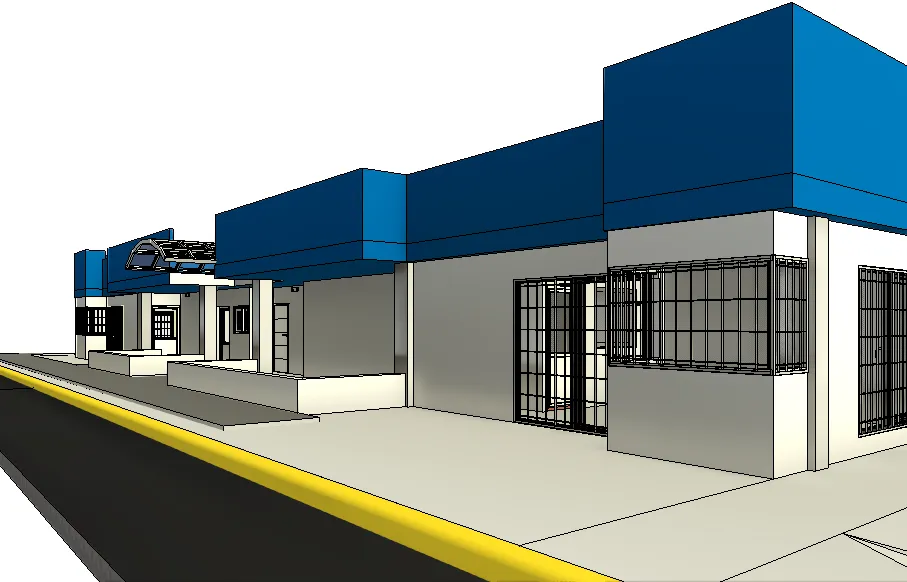 estructura de edificio para servicios de ingeniería y digitalización BIM